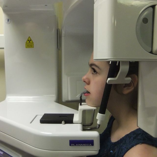 Scan maken van het gebit
